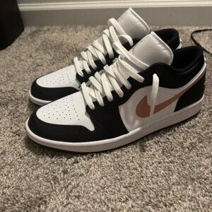 Jordan 1 Low Black Rust Pink